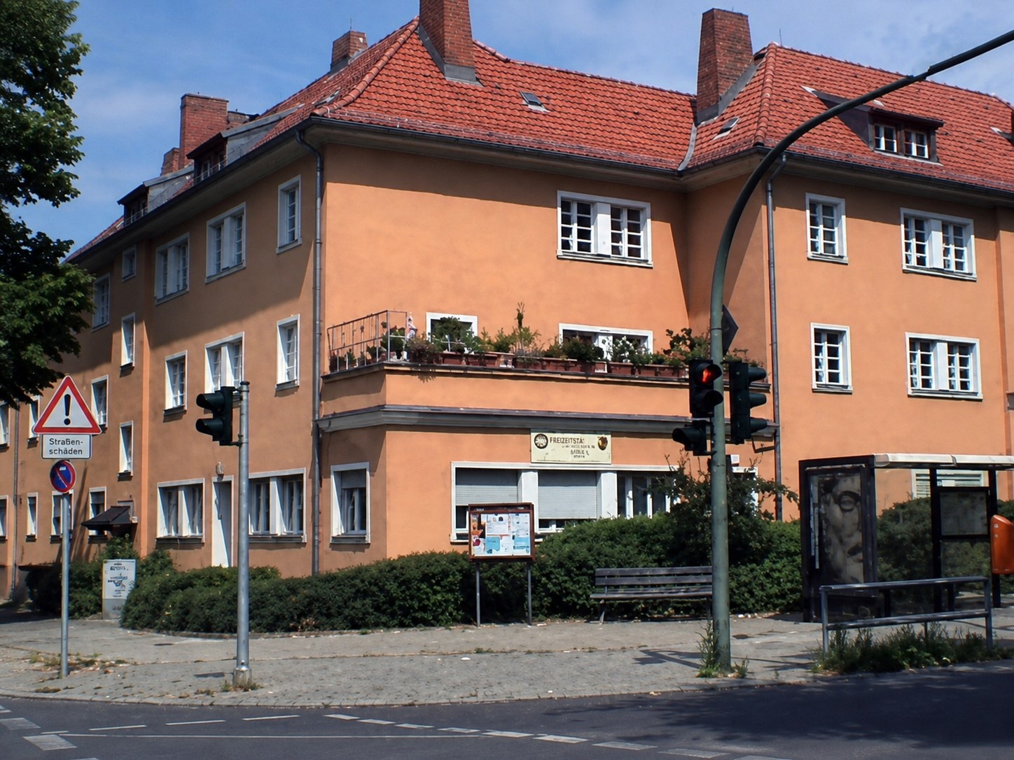 Das Clubhaus der Freizeitstätte Lübars am Vierrutenberg